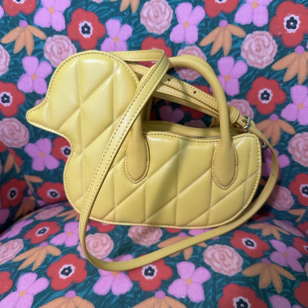Coach Quilted Duck Handbag